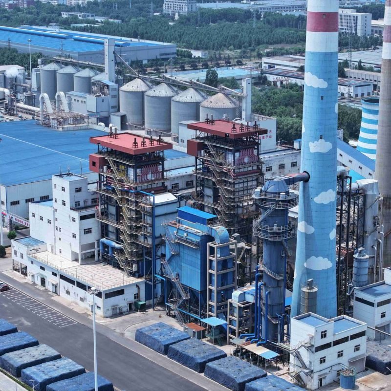 Feicheng Fukuan 130 tons coal-fired circulating fluidized bed feed boiler